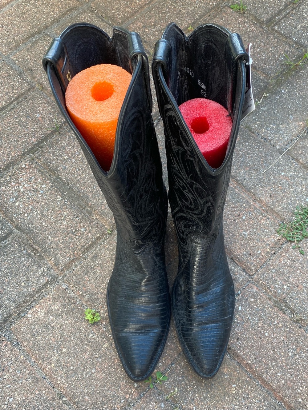 Black Dan Post Western Men’s Cowboy Boots - Pointed Toe